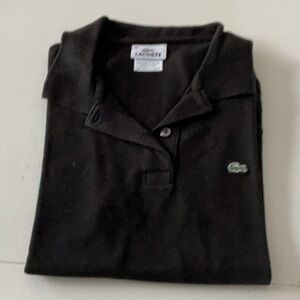 Lacoste Black Polo Shirt